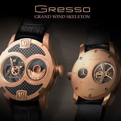 BaselWorld 2010: Первая коллекция часов от Gresso