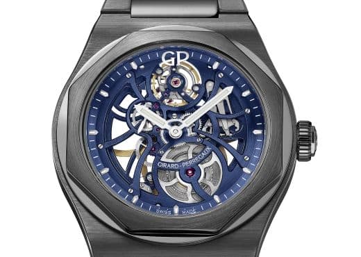 Girard-Perregaux. Скелетон, керамика и синий механизм