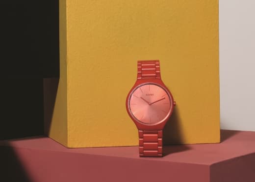 Rado True Thinline. 9 цветов керамики из палитры Ле Корбюзье