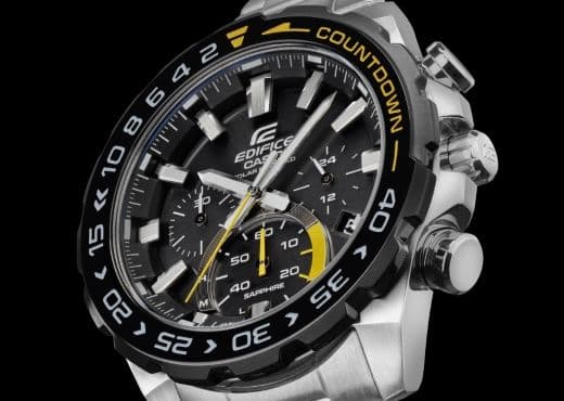 Новые Casio Edifice. Часы с обратным отсчетом до начала гонок