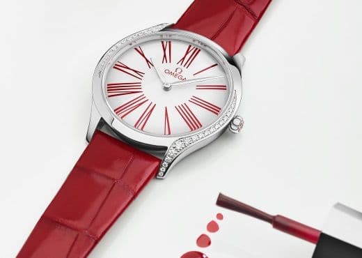 Omega. Красно-белые часы Tresor