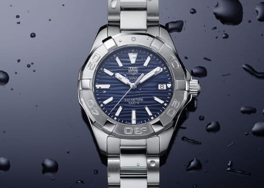 TAG Heuer Aquaracer. Новые оттенки синего