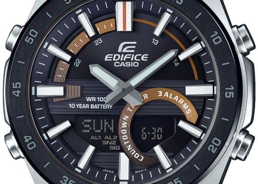 Casio Edifice. Хронограф с записной книжкой