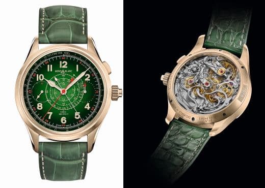 Хронограф Montblanc 1858 с нефритовым циферблатом