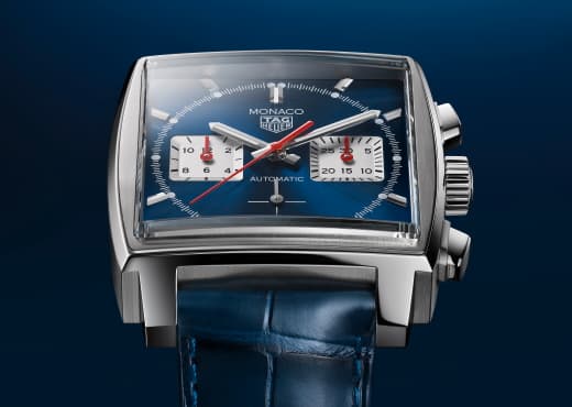 Первые TAG Heuer Monaco с мануфактурным механизмом
