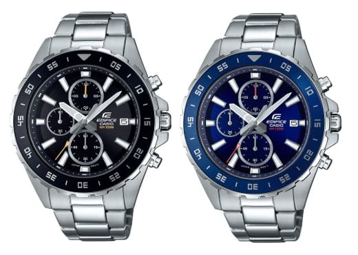 Casio Edifice. Новые хронографы с вращающимся ободком