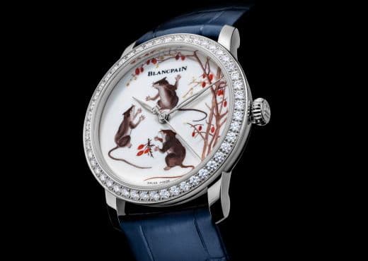 Чему посвящены первые часы Blancpain с фарфоровым циферблатом