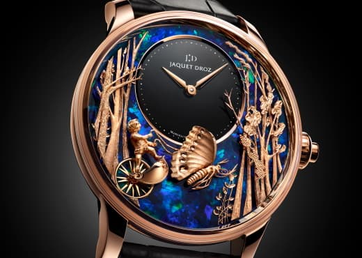 Jaquet Droz. Сила любви и яркий циферблат из опала
