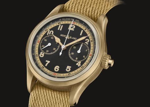 Особенности хронографа Montblanc 1858 Monopusher Chronograph