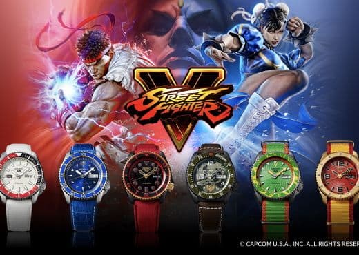 Seiko 5 Sports, вдохновленные игрой Street Fighter V