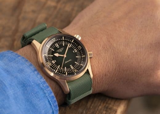 Longines Legend Diver теперь в бронзе