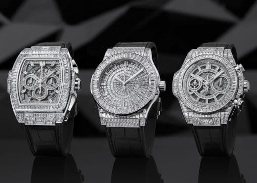 1107 бриллиантов. Ювелирная коллекция Hublot