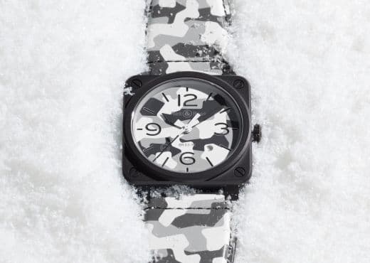 Bell & Ross в зимнем камуфляже