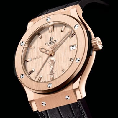 Hublot представил официальные часы Кубка мира FIFA