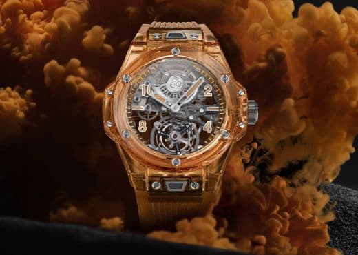 Первый в мире оранжевый сапфир от Hublot