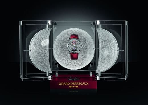 Girard-Perregaux Quasar Infrared. Сапфир и счастливый красный
