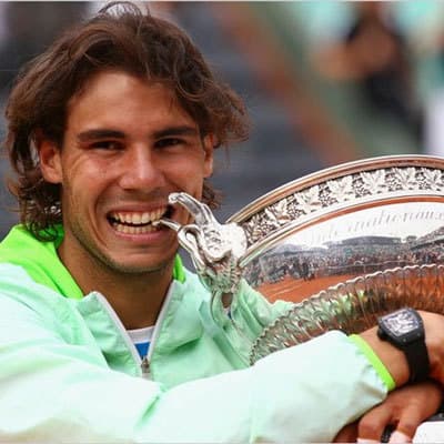 Рафаэль Надаль выигрывает в часах Richard Mille
