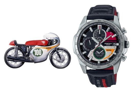 Новая версия часов Edifice совместно c Honda Racing