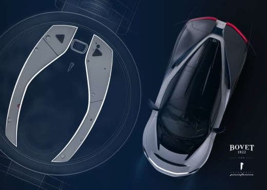 Bovet выпустит часы в честь электрокара Battista от Pininfarina