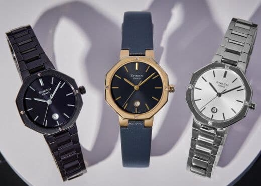 Casio вводит восьмигранный корпус в коллекцию Sheen