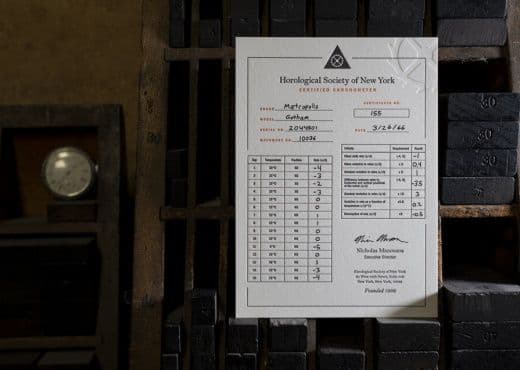 Система сертификации хронометров от The Horological Society of New York