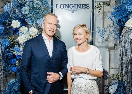 Матиас Брешан, Ингеборга Дапкунайте и сестры Аверины на празднике Longines