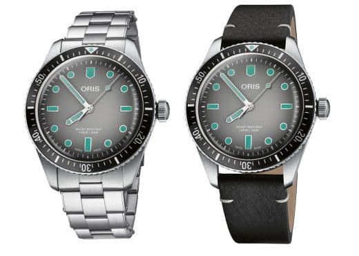 Серый и бирюза. Новая версия Oris Divers Sixty-Five