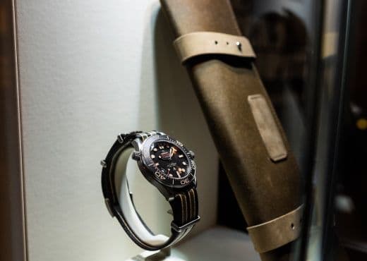 Omega Seamaster Diver 300M на специальном показе «Не время умирать» в Москве