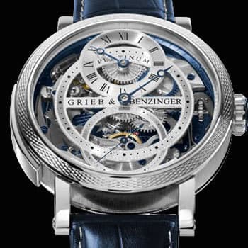 Коллекция часов GRIEB & BENZINGER PLATINUM