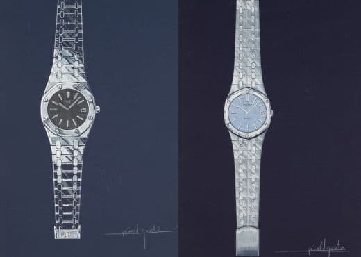 Эскизы первых Royal Oak можно купить на аукционе