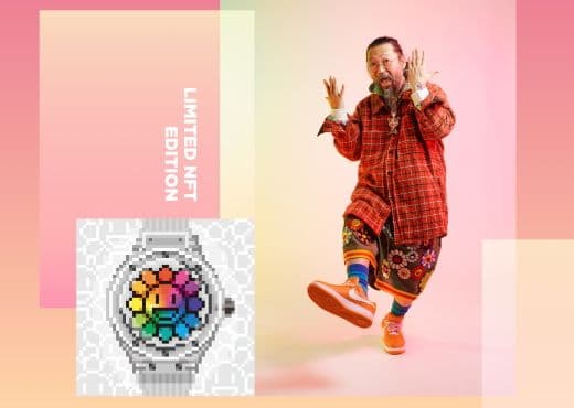 Такаси Мураками создает NFT-работы с Hublot