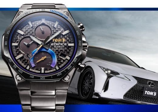 Casio представляет третью модель с японской гоночной командой