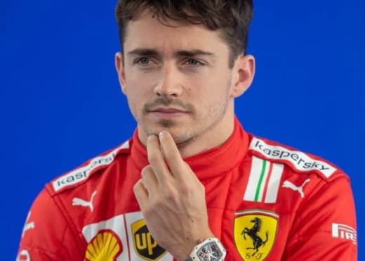 У автогонщика Шарля Леклера украли часы Richard Mille