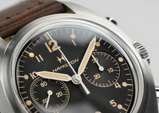 Hamilton Khaki Pilot Pioneer Mechanical Chronograph