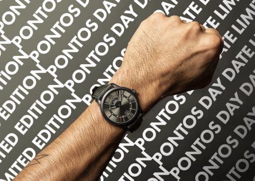 Maurice Lacroix Pontos Day Date оделся в хаки