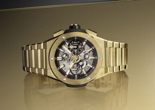 Hublot представила серию часов из желтого золота