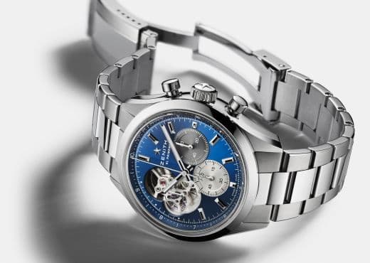 Zenith Сhronomaster Open с синим циферблатом