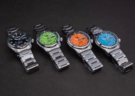 Четыре цветных новинки Seiko 5