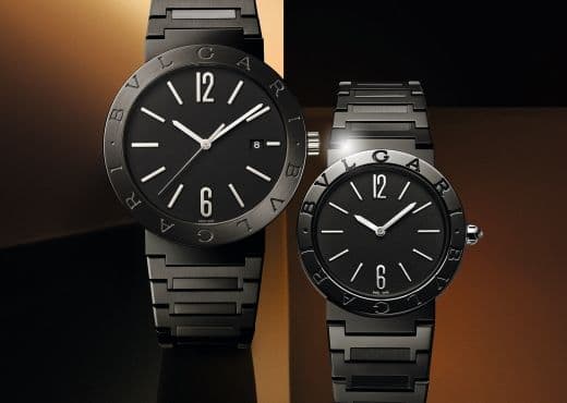 Bvlgari Bvlgari одевается в черное