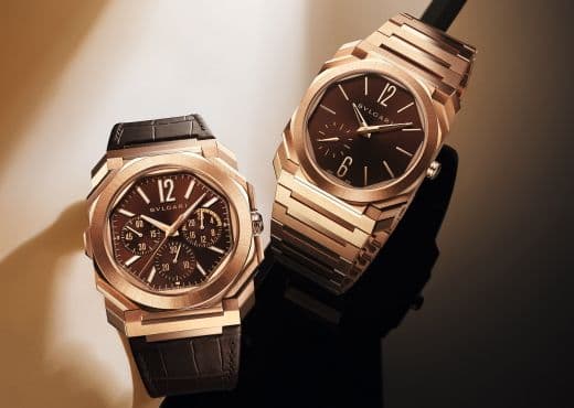 Золото и шоколад в новых Bvlgari Octo Finissimo