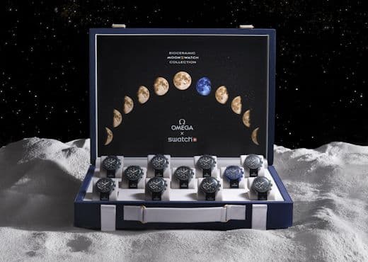 На аукцион выставят 11 Omega x Swatch MoonSwatch Moonshine Gold