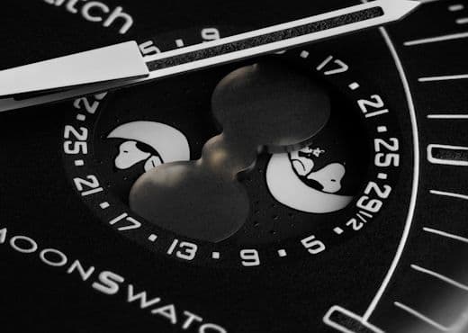 Часы Omega x Swatch MoonSwatch Mission to the Moonphase New Moon