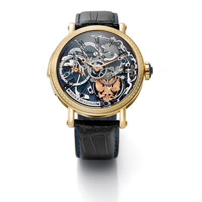 Мастерская Grieb & Benzinger посвятила часы русскому императору