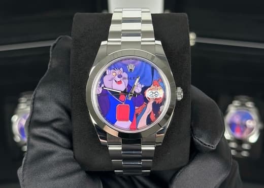 В X-Lab Watches украсили Rolex героями мультфильма