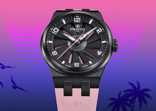 Perrelet Turbine Pink Flamingo