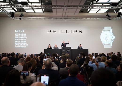 Часовое отделение аукциона Phillips поставило годовой рекорд