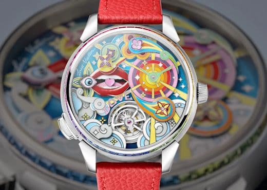 Психоделические Louis Vuitton Tambour Taiko Arty Automata