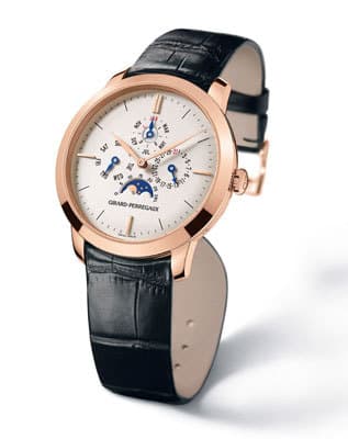 Классические часы Girard-Perregaux с вечным календарем