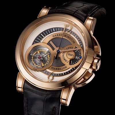 Часы Harry Winston Midnight Chrono Tourbillon