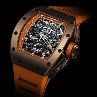 Первые часы RICHARD MILLE в коричневом корпусе